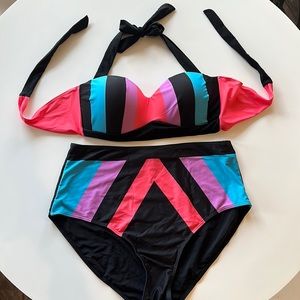 Plus Size Swim-2 Pc-XXL